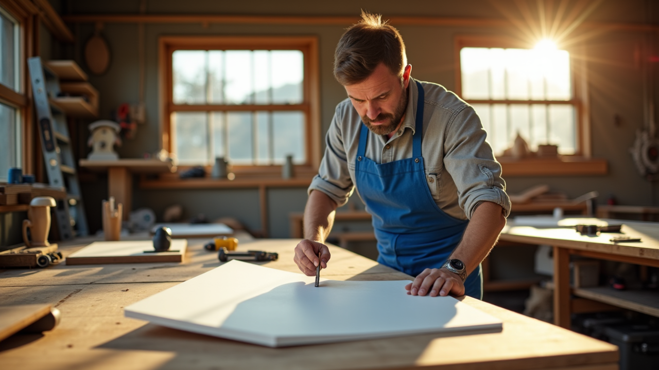 Comment bien choisir, découper et poser vos panneaux en mélaminé blanc ?